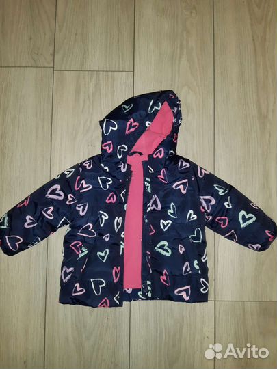 Курточка на девочку 6-9 месяцев
