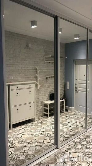 Двери купе зеркальные