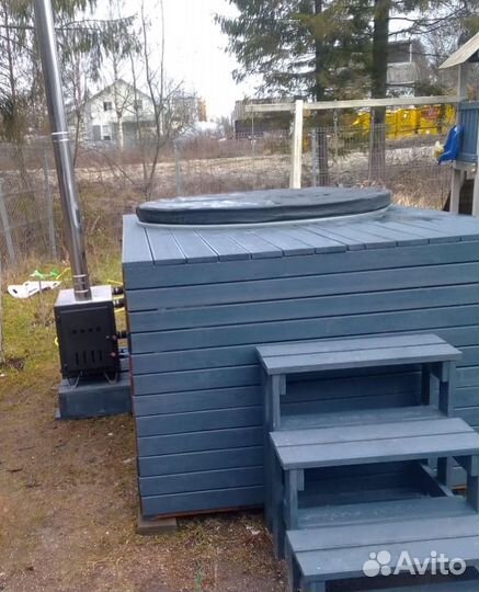 Банный чан купель с подогревом Честная цена