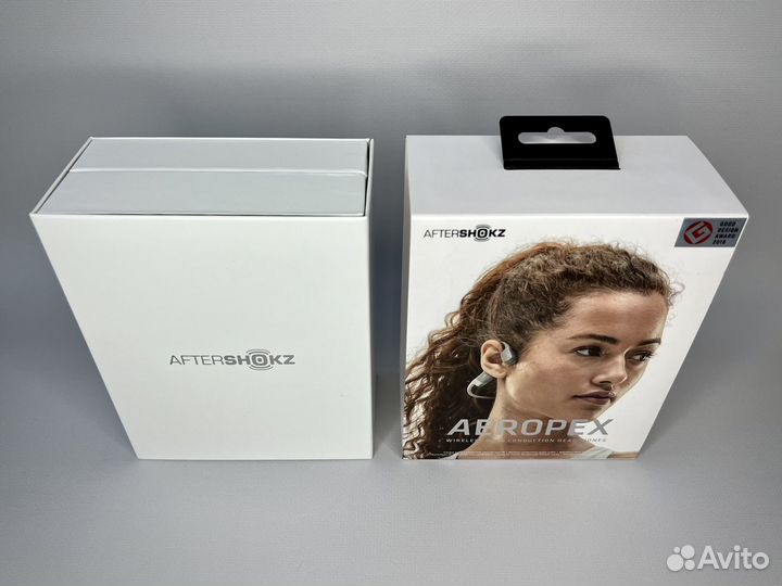 Коробка от наушников Aftershokz aeropex упаковка