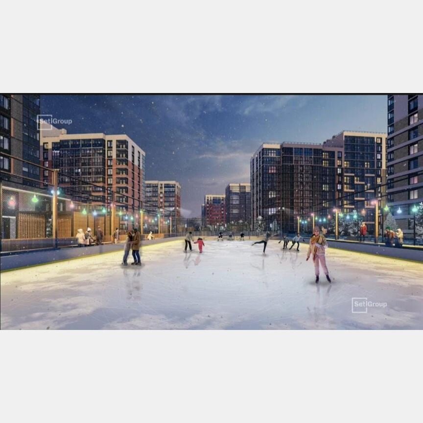 2-к. квартира, 53,5 м², 3/12 эт.