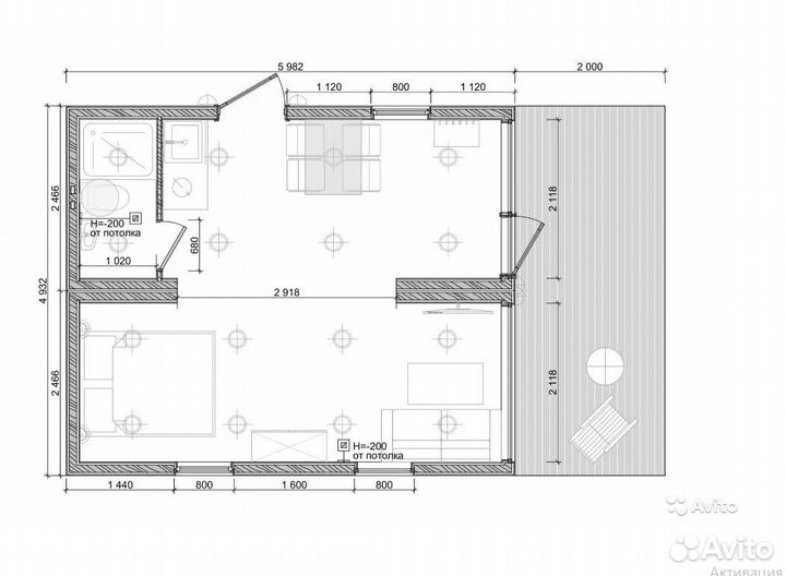 Модульный дом Барнхаус