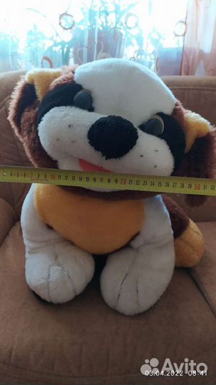 Мягкие игрушки, собака большая