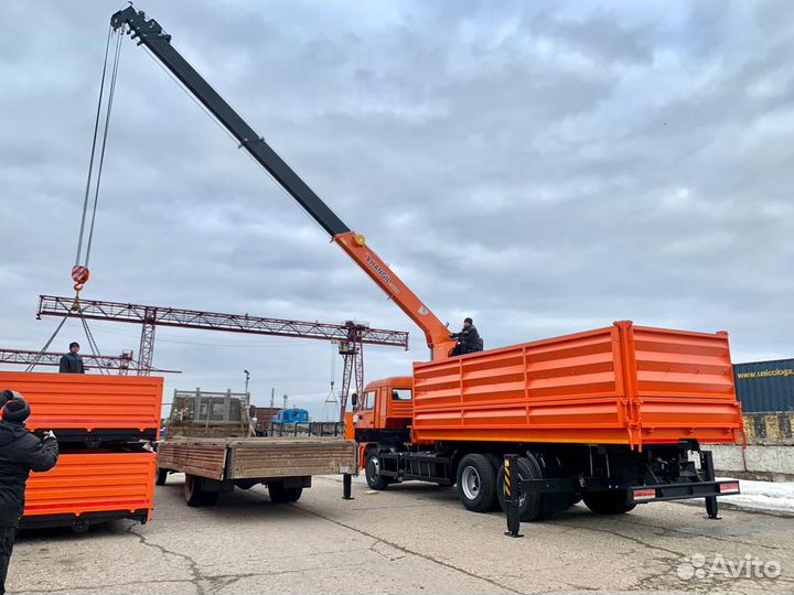 КамАЗ 65115 с КМУ, 2023