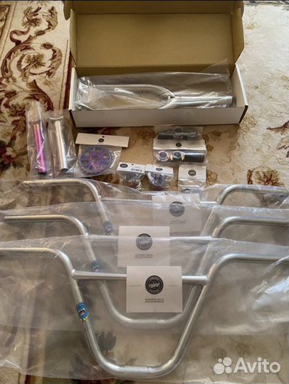 Новые детали bmx Colony. Рули, Звезды, Вилки