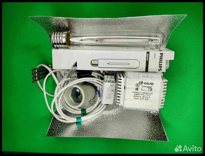 Комплект днат 400 Вт с отражателем