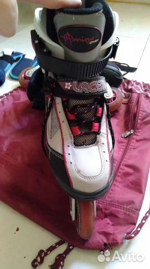 Ролики женские 40p и защита