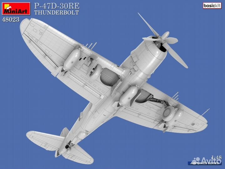 Miniart 48023 1/48 P-47D-30RE Thunderbolt