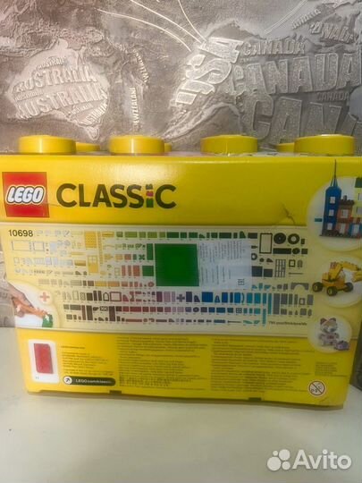 Конструктор lego classic 10698 оригинал новый