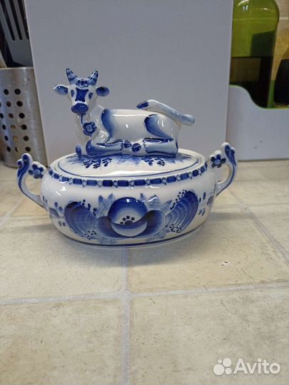 Шкатулка Гжель