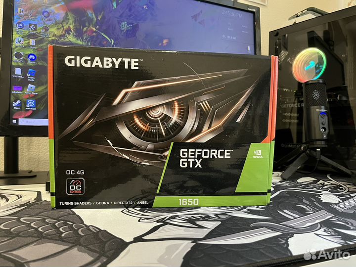 Видеокарта gtx 1650 4gb
