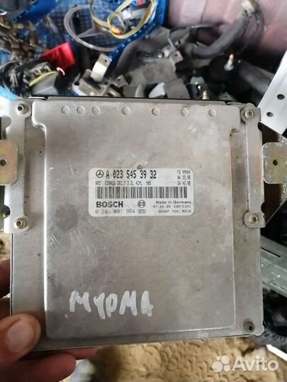 Блок управления двигателем mercedes w638