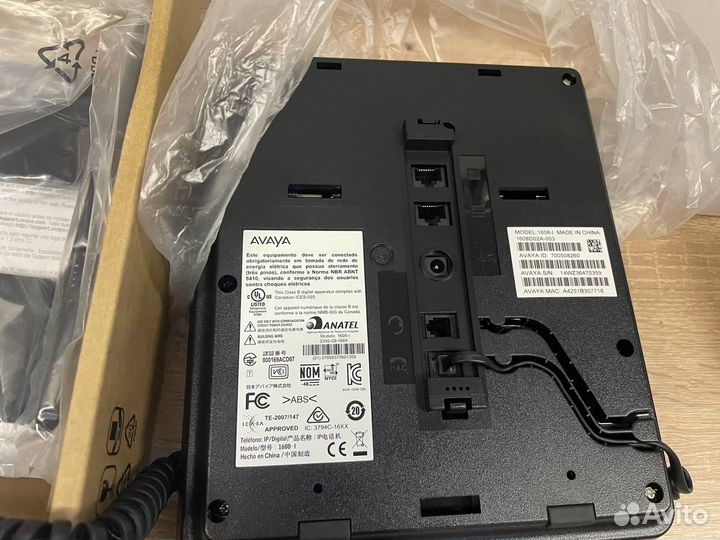 Avaya 1608-I BLK IP телефон
