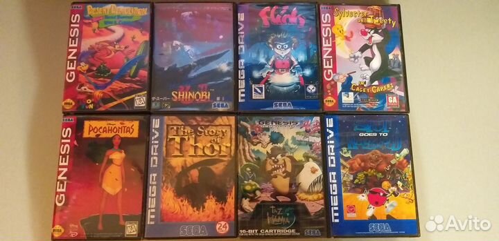 Картриджи sega