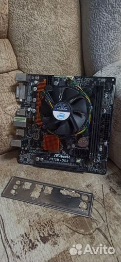 Материнская плата 1155 с процессором g4560