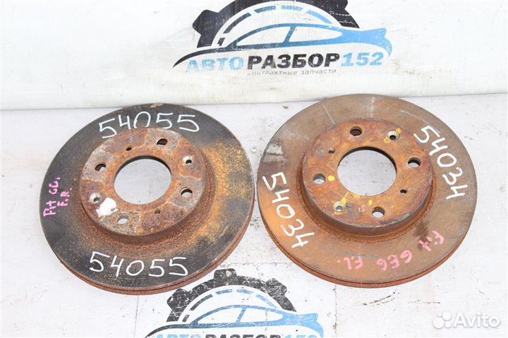 Диск тормозной передний Honda Fit GD1 L13A