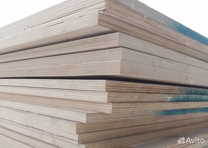Фанера 1525х1525х12 мм
