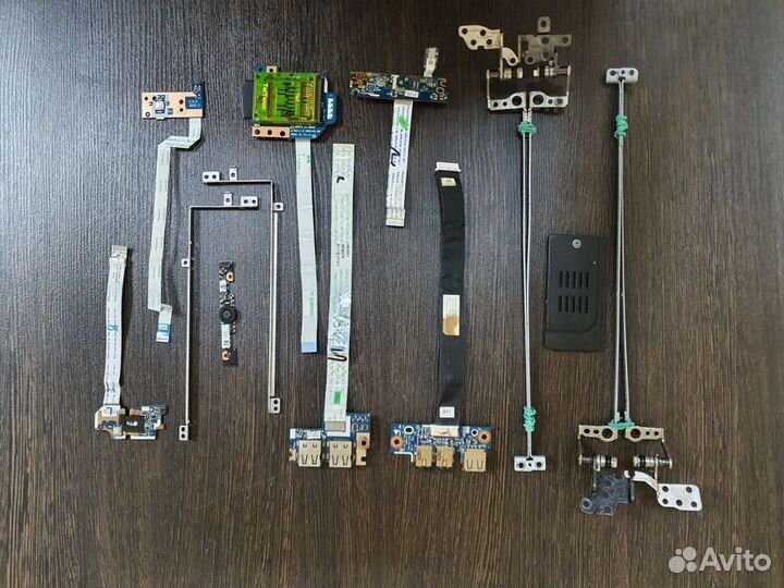 Запчасти и комплектующие ноутбуков с разбора