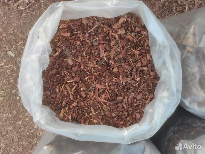 Мульча лиственницы в мешках с доставкой