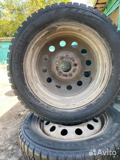 Резина и диски штампованные 5/114,3 R15
