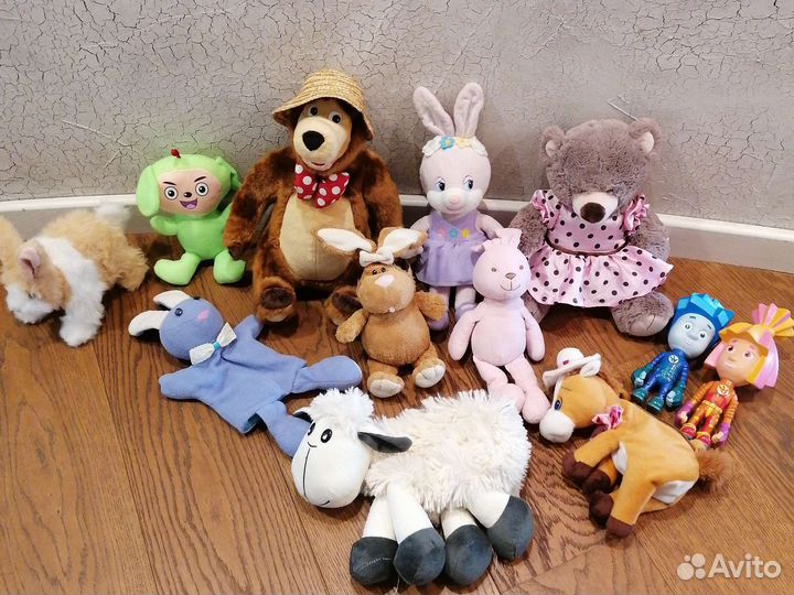 Мягкие игрушки пакетом