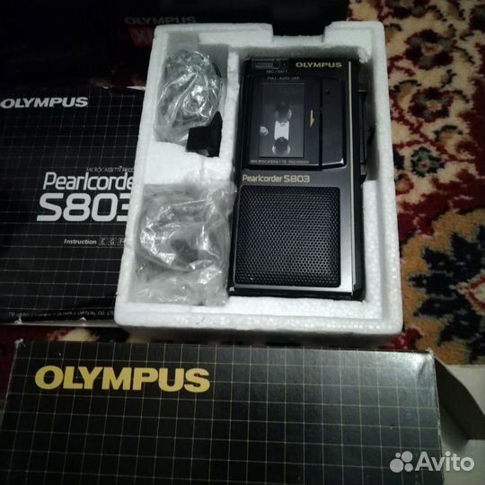 Диктофон Olympus + кассеты к нему