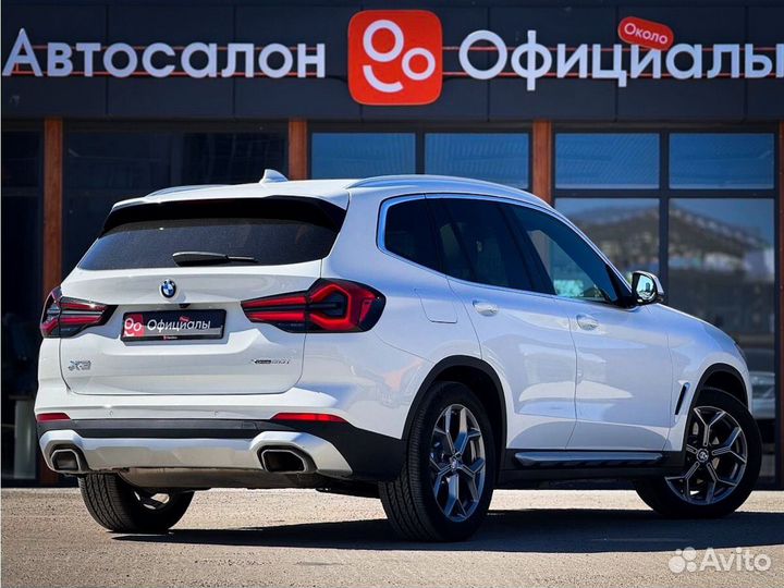 BMW X3 2.0 AT, 2022, 9 800 км