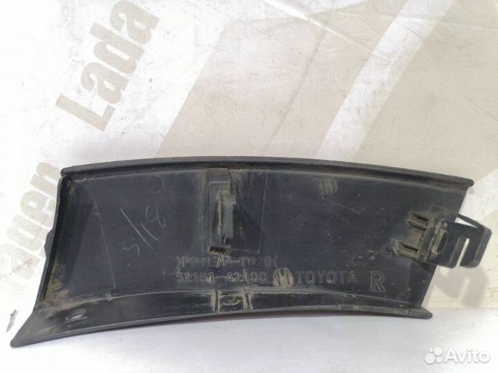 Молдинг бампера Toyota Rav4 4 CA40 рестайлинг