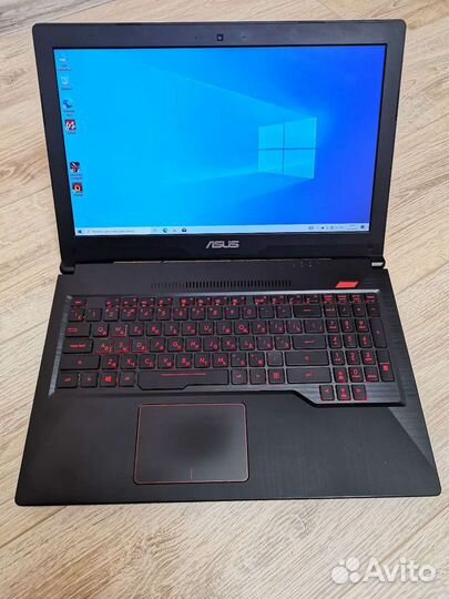 Игровой Asus fx503vm I7 7700hq/GTX1060/12gb/512ssd