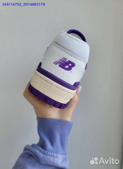 Кроссовки New balance 550 purple