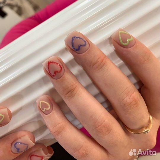 Маникюр. Сложные дизайны. Наращивание