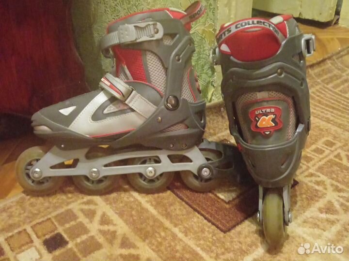 Коньковые ролики детские