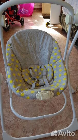 Детские электронные качели