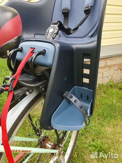 Детское кресло на багажник 100 btwin Х decathlon