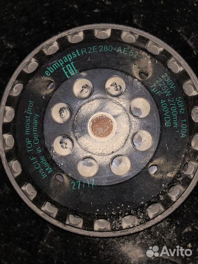 Вентилятор канальный ванвент вкв 200 Е (ebmpapst)