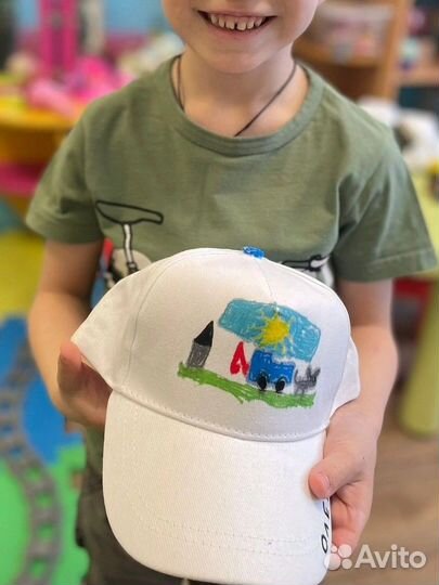 Мастер-класс по росписи бейсболки