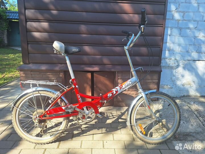 Велосипед складной stels pilot 450 (6 скоростей)