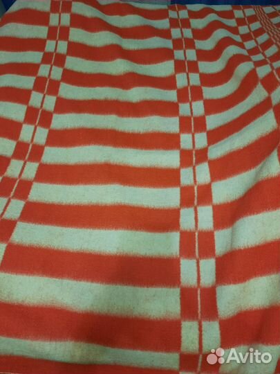 Одеяло шерстяное СССР новое