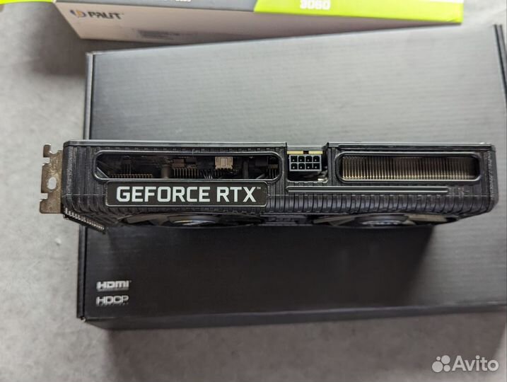 Видеокарта Palit GeForce RTX 3060 12gb на гарантии