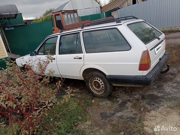 Volkswagen Passat 1.8 МТ, 1987, 268 000 км