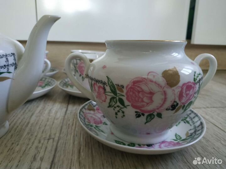 Чайный сервиз лфз розы