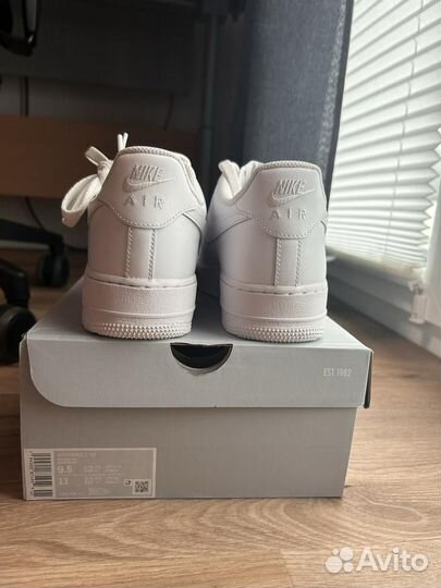 Кроссовки Nike Air Force 1 White (Арт.45540)