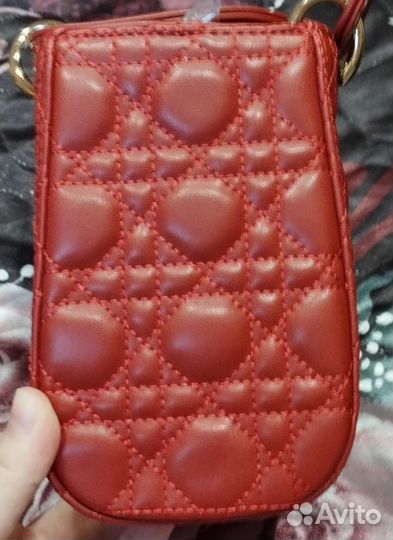 Сумка кожа Dior