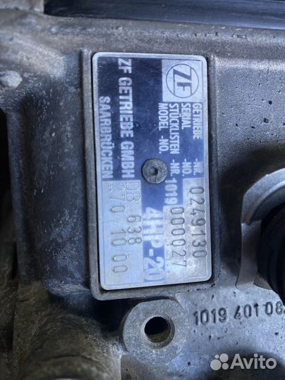 Коробка 4hp20 vito 638 2.2cdi