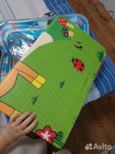Детский игровой коврик складной