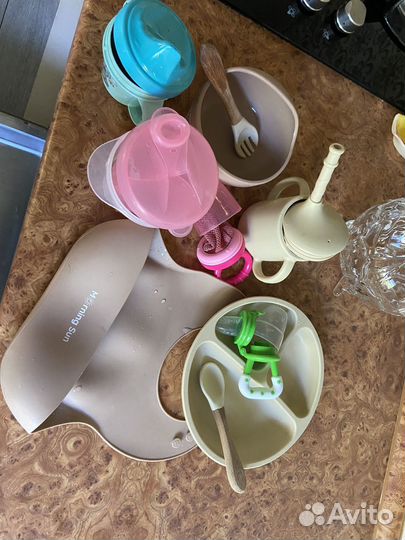 Посуда селиконовая