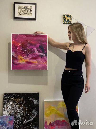 Интерьерные картины абстракция