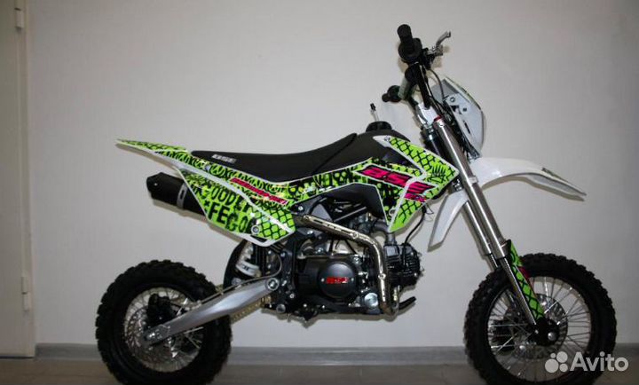 Питбайк BSE EX 125e 17/14 Max13 Green Pink Neon 1