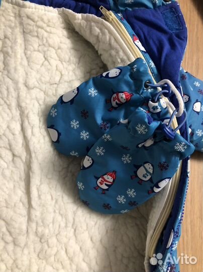 Зимний комбинезон для мальчика