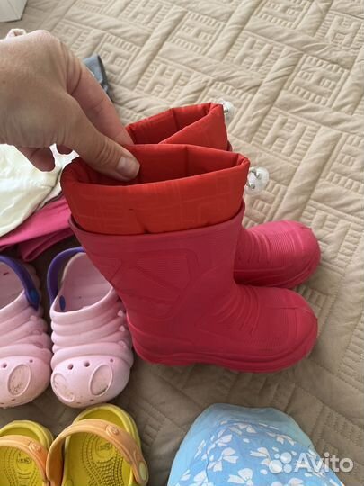 Детские вещи пакетом,размер обуви 23-24